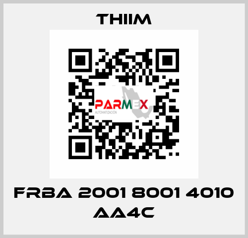 FRBA 2001 8001 4010 AA4C Thiim