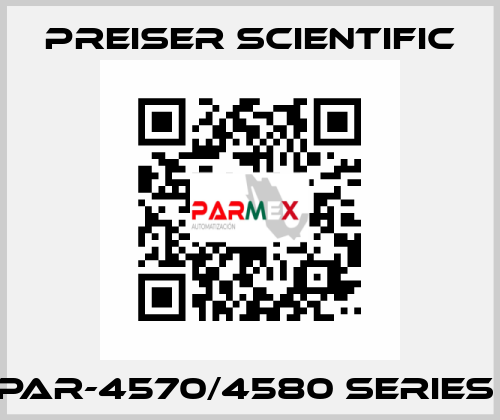 PAR-4570/4580 SERIES  Preiser Scientific