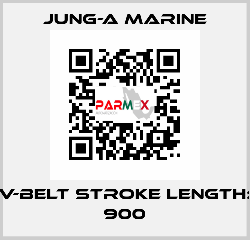 V-belt stroke length: 900 JUNG-A MARINE