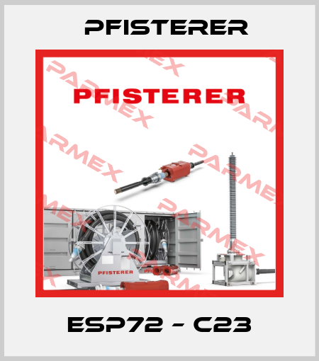 ESP72 – C23 Pfisterer