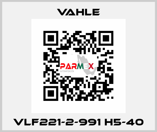 VLF221-2-991 H5-40 Vahle