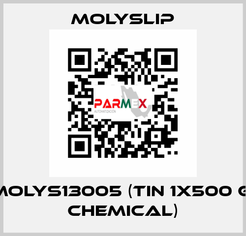 MOLYS13005 (tin 1x500 g, chemical) Molyslip