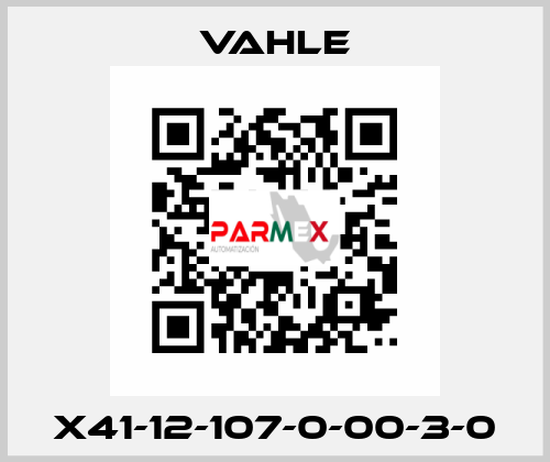 X41-12-107-0-00-3-0 Vahle