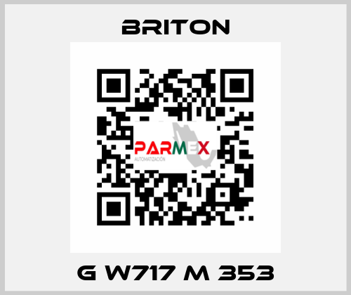 G W717 M 353 BRITON