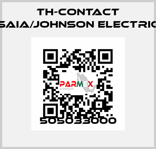 505033000 TH-Contact (Saia/Johnson Electric)