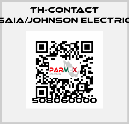 508060000 TH-Contact (Saia/Johnson Electric)