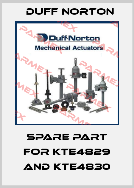 Spare part for KTE4829 and KTE4830 Duff Norton
