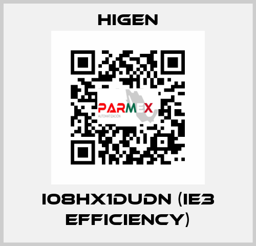 I08HX1DUDN (IE3 efficiency) Higen