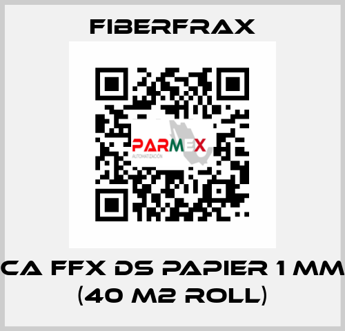 CA FFX DS PAPIER 1 MM (40 m2 roll) Fiberfrax