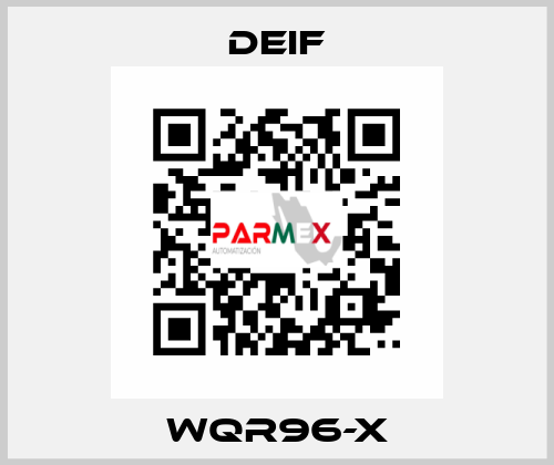 WQR96-X Deif