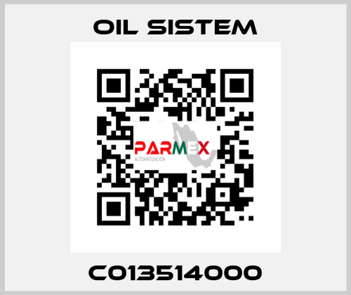 C013514000 Oil Sistem