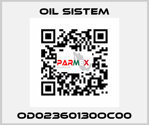 OD02360130OC00 Oil Sistem