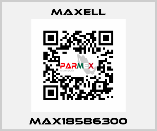 max18586300 MAXELL