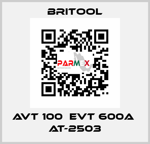 AVT 100  EVT 600A  AT-2503 Britool