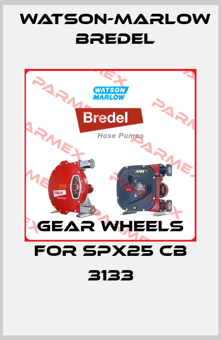 gear wheels for SPX25 CB 3133 Watson-Marlow Bredel