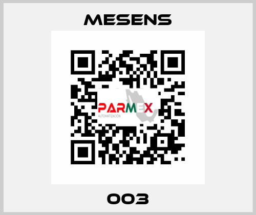 003 Mesens