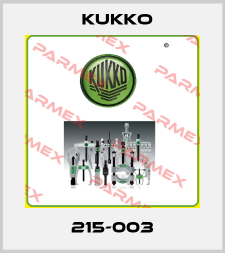 215-003 KUKKO