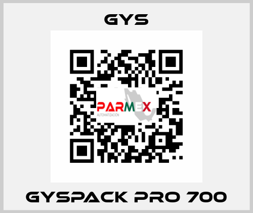 Gyspack PRO 700 GYS