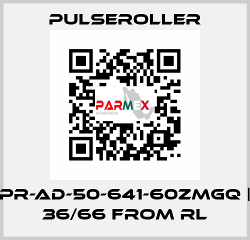 PR-AD-50-641-60ZMGQ | 36/66 from RL PULSEROLLER