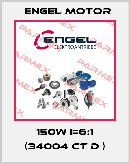 150W i=6:1 (34004 CT D ) Engel Motor