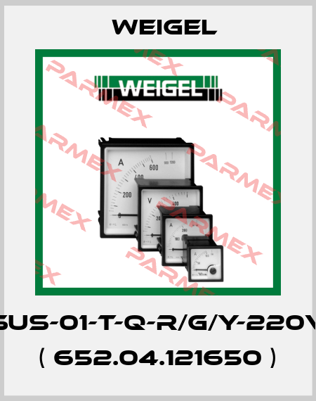 SUS-01-T-Q-R/G/Y-220V ( 652.04.121650 ) Weigel