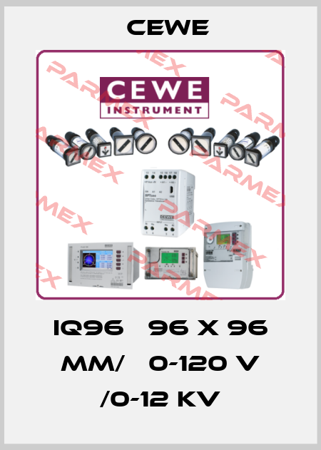 IQ96   96 x 96 mm/   0-120 V /0-12 kV Cewe