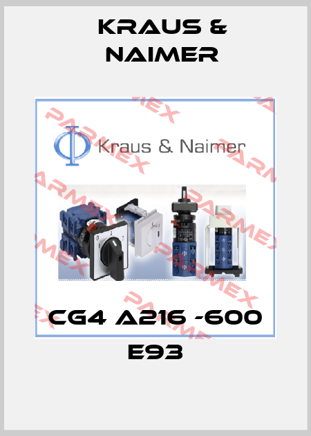 CG4 A216 -600 E93 Kraus & Naimer