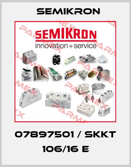 07897501 / SKKT 106/16 E Semikron