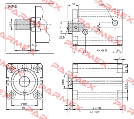 MGCXHC-A-IN-SD-50*40ST-T2 Jufan