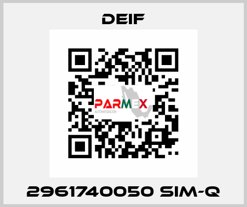 2961740050 SIM-Q Deif