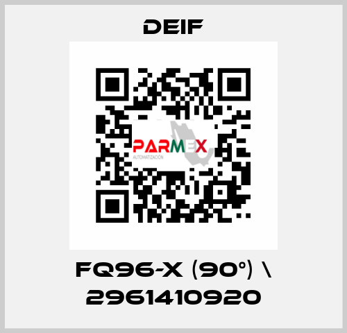 FQ96-x (90°) \ 2961410920 Deif