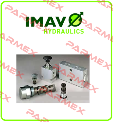 Metal plate with viton orings for RZ-10S-A IMAV Hydraulik