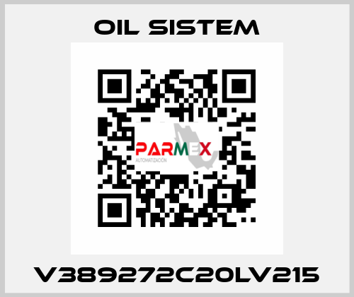 V389272C20LV215 Oil Sistem