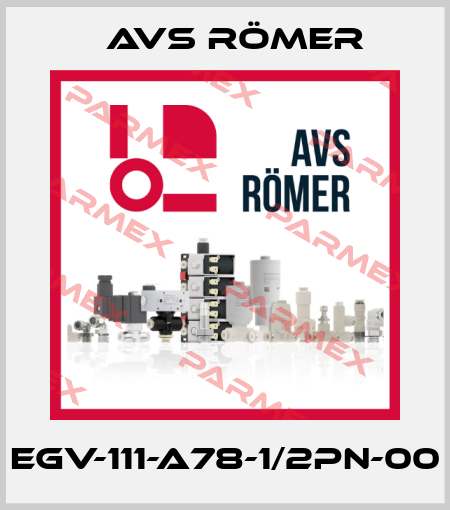 EGV-111-A78-1/2PN-00 Avs Römer