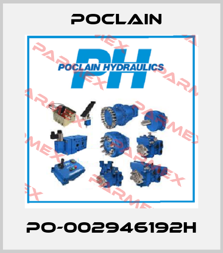 PO-002946192H Poclain