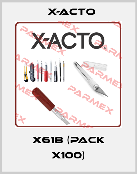 X618 (pack x100) X-acto