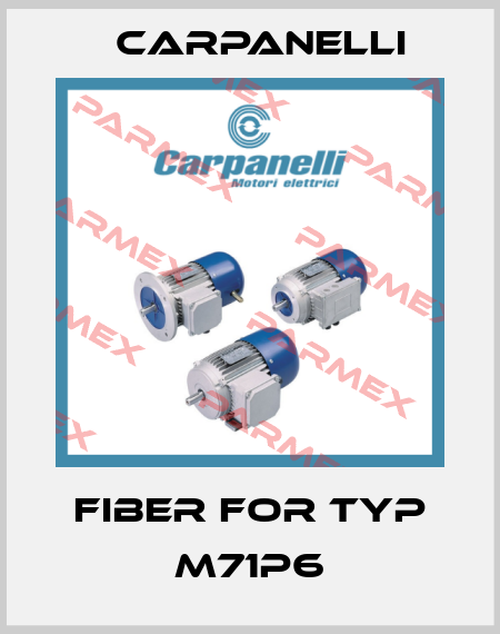 Fiber For Typ M71P6 Carpanelli