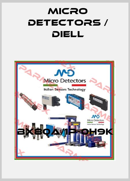 BX80A/1P-0H9K Micro Detectors / Diell