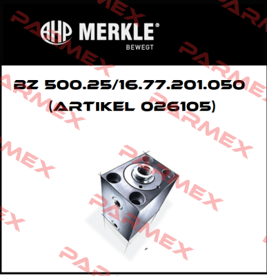 BZ 500.25/16.77.201.050 (Artikel 026105) Merkle