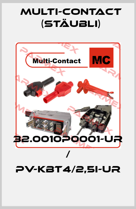 32.0010P0001-UR / PV-KBT4/2,5I-UR Multi-Contact (Stäubli)