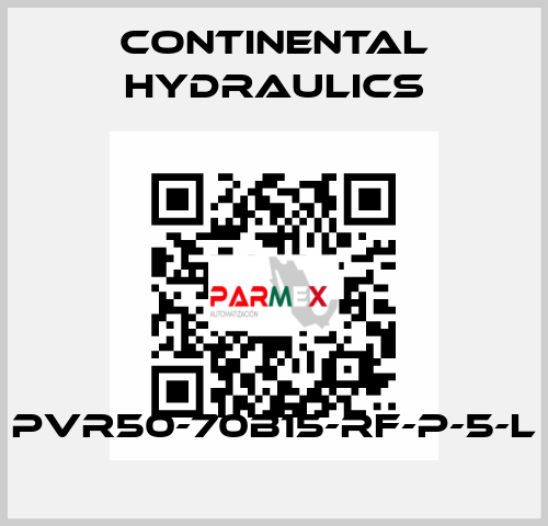 PVR50-70B15-RF-P-5-L Continental Hydraulics