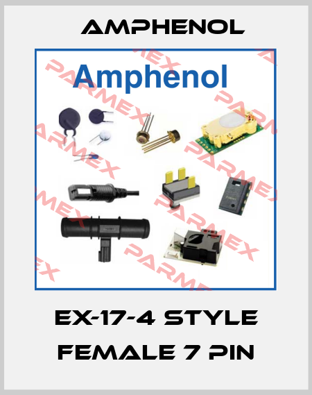EX-17-4 STYLE FEMALE 7 PIN Amphenol