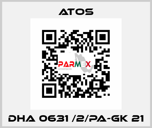 DHA 0631 /2/PA-GK 21 Atos