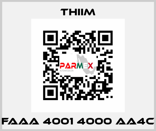 FAAA 4001 4000 AA4C Thiim