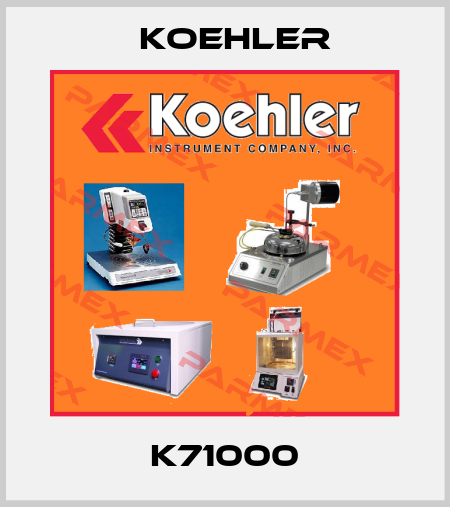 K71000 Koehler