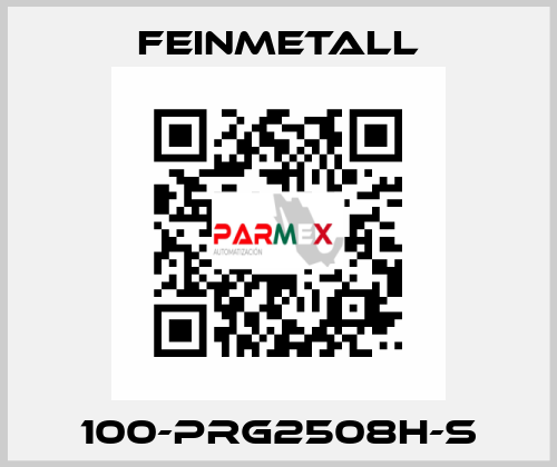 100-PRG2508H-S FEINMETALL