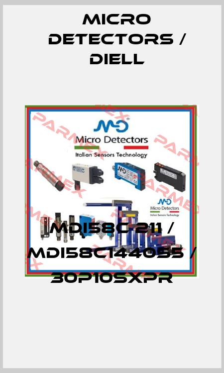 MDI58C 211 / MDI58C1440S5 / 30P10SXPR
 Micro Detectors / Diell