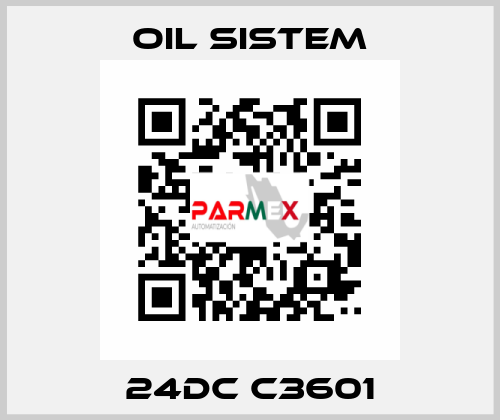 24DC C3601 Oil Sistem