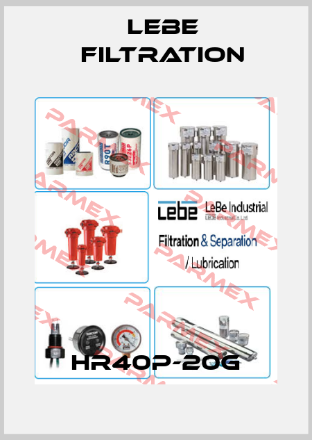 HR40P-20G Lebe Filtration