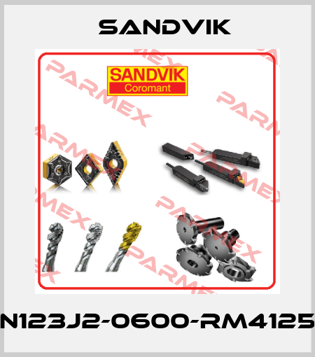 N123J2-0600-RM4125 Sandvik